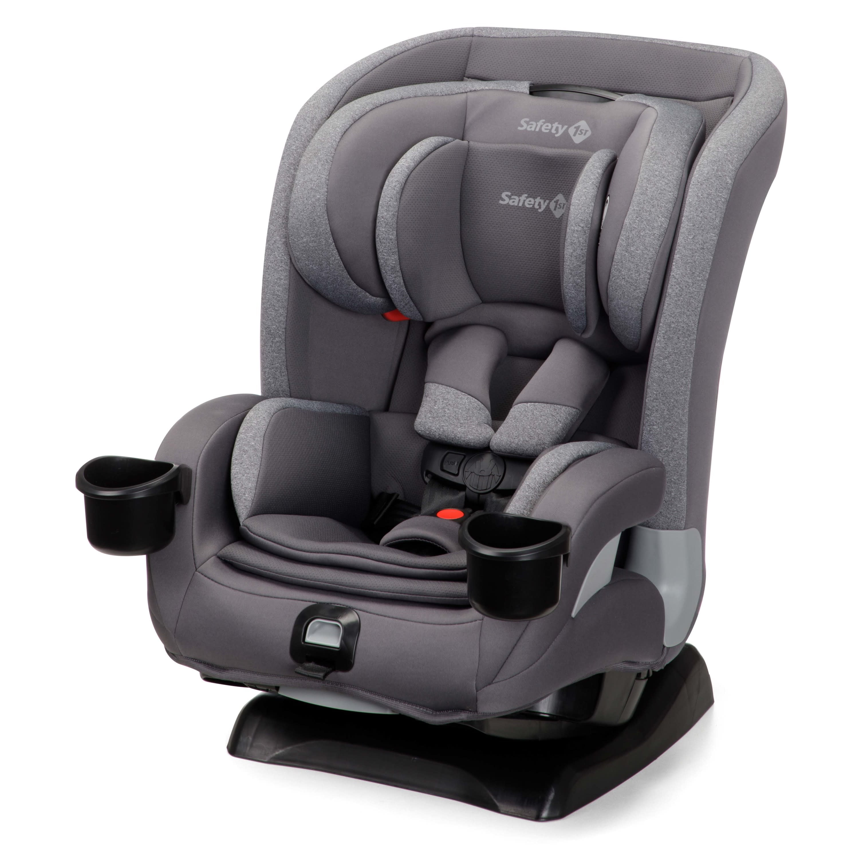 Safety 1ˢᵗ SlimRide All-in-One Convertible Car Seat, Grey All Day