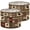 Color 2, variant on Rustic Linen Drum Lamp Shades Rustic Wooden Plank Wall Natural Grain Distressed Texture 13" x 13" x 10" Lampshade for Table Lamps Floor Lamps Lamp Shade Replacement Easy Assembly Required