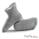 thumbnail image 5 of CozyWay Calcetines con pinzas para bebés y niños pequeños - Paquete de 12 con agarre en el tobillo gris de 6 a 12 meses - Puntera reforzada de algodón antideslizante - Lengüeta en el talón fácil de po, 5 of 5