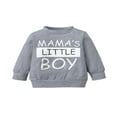 thumbnail image 1 of Baby Sweatshirt Letter Print Long Sleeve  Neck Pullover, 1 of 5