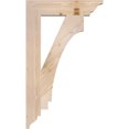 thumbnail image 3 of Ekena Millwork 3 1/2"W x 18"D x 30"H Imperial Traditional Smooth Bracket, Douglas Fir, 3 of 4