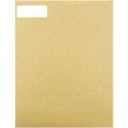 JAM Paper Mailing Address Labels, Small, 1" x 2 5/8", Antique Gold