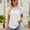 10-White, variant on SELONE Peplum Tops for Women Ruffle Short Sleeve Tops Blouses Regular Fit T Shirts Pullover Tees Tops Solid T-Shirts Crew Neck Tops Casual Blouses Mesh T Shirts Easy Care Breathable Pullover White XL