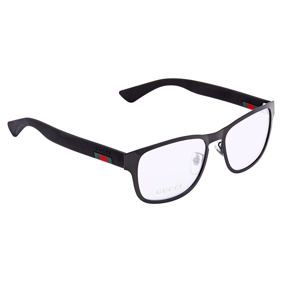 black gucci eyeglasses