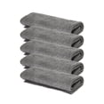 thumbnail image 1 of Rongfmy 5x Cleaning Cloth Polishing Scratchproof Soft Multipurpose Highly Absorbent Gray 30cmx30cm, 1 of 9