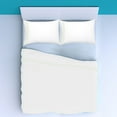 thumbnail image 2 of 400TC Double Embroidery Sateen Solid Cotton Sheet Set, 2 of 3