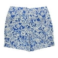 thumbnail image 2 of Rafaella Ladies Stretch Fashion Button Comfort Bermuda Short (Amparo Blue, 10), 2 of 2
