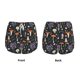 thumbnail image 3 of Balery Mushrooms Pantalones cortos deportivos para mujer con forro y dos bolsillos, elásticos, para entrenamiento, gimnasio, yoga-Small, 3 of 7