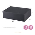 thumbnail image 6 of PACKHOME 10 Gift Boxes with Lids, 9.5x6.5x3 inches, Black Gift Boxes Bulks for Wedding, Party, 6 of 8