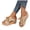Yellow, variant on Lace Up Cork Wedge Sandals for Women Lightweight Canvas Slip On Platform Sandal Fashion Studded Open Toe Mules Black Size 8