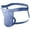 Blue, variant on Men's Summer Thin Transparent Ice Silk Thong Showing Large Size Underwear, L, White