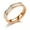 rose gold single row, variant on Women Stainless Steel Finger Ring Zircon Circlet Ring Jewelry Rhinestone Rings-silver single row-5