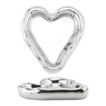 thumbnail image 5 of Unique Bargains Ceramic Jewelry Tray Decorative Trinket Dish Organizing Jewelry Box Silver, 5 of 7
