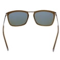 thumbnail image 3 of John Varvatos Men's Jv V520 Olive Horn 56/18/145 V520OLI56 Sunglasses, 3 of 3