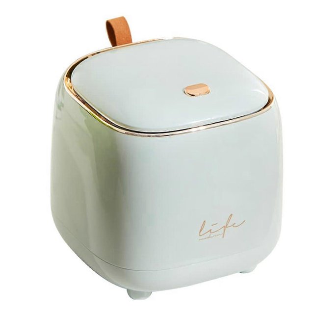 Countertop Trash Can , Waste Can with Press Type Lid, 0.5 Gallon/1.5 Liter Wastebasket Trash Can Dispenser