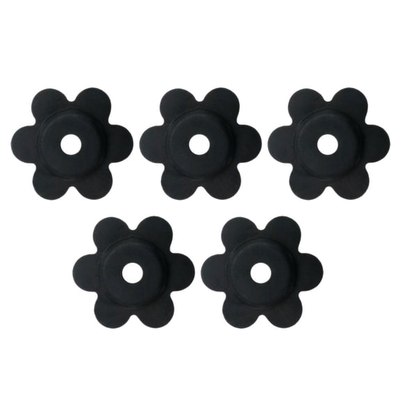 Raindrops 5 Pcs Flower Flag Plugs Windproof Rubber Flag Pole Stoppers Anti-Skid Flag Stops Easy To Install Yard Flags Plugs Garden Flag Windproof Stoppers