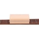 thumbnail image 4 of Bloque pulidor para trastes de guitarra eléctrica, clásica y bajo, con 2 láminas de lija de 600 granos, tamaño 130x65mm, madera maciza., 4 of 7