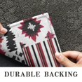 thumbnail image 6 of Red Ethnic Geometric Patchwork Pattern Door Rugs,Washable Non Slip Door Mats Indoor,Decorative Door Mats,Entry Mat Indoor for Entrance,Bedroom,Kitchen,Bathroom,16"x47", 6 of 6
