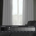 thumbnail image 2 of Half Price Drapes White Heritage Plush Velvet Room Darkening Curtains (1 Panel), 50W X 84L, 2 of 12