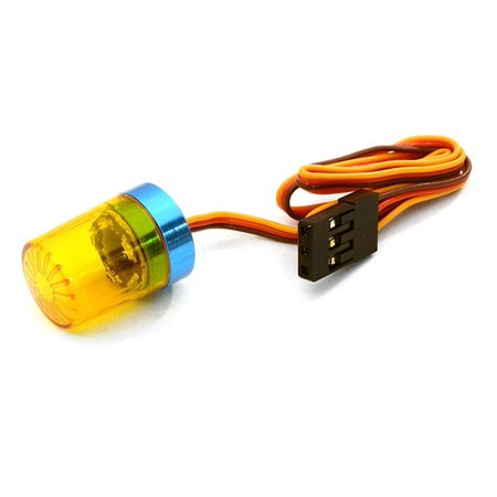 Integy Roof Top Flashing Light LED 13mm Yellow INTC26880YELLOW Electric Car/Truck Option Parts price history on PriceWatchPro