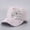 Gray, variant on Colorful Rhinestone Baseball Cap Women Bling Butterfly Sequin Sun Protection Duckbill Hat Breathable