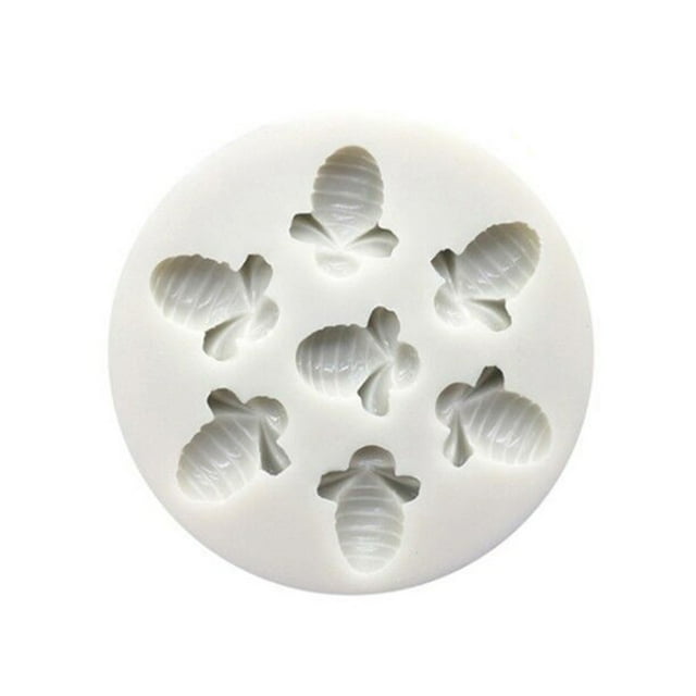 CAROOTU Silicone Cake Mold with 7-Cavity Animal-Shape Mold Soft Durable Safe Reusable Washable Long Lasting