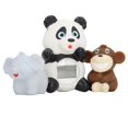 thumbnail image 1 of Baby Bath Thermometer Timer Alarm IP67 Waterproof 0‑60 Degrees Celsius Cartoon Panda Water Temperature Tester with 2 Teether, 1 of 4
