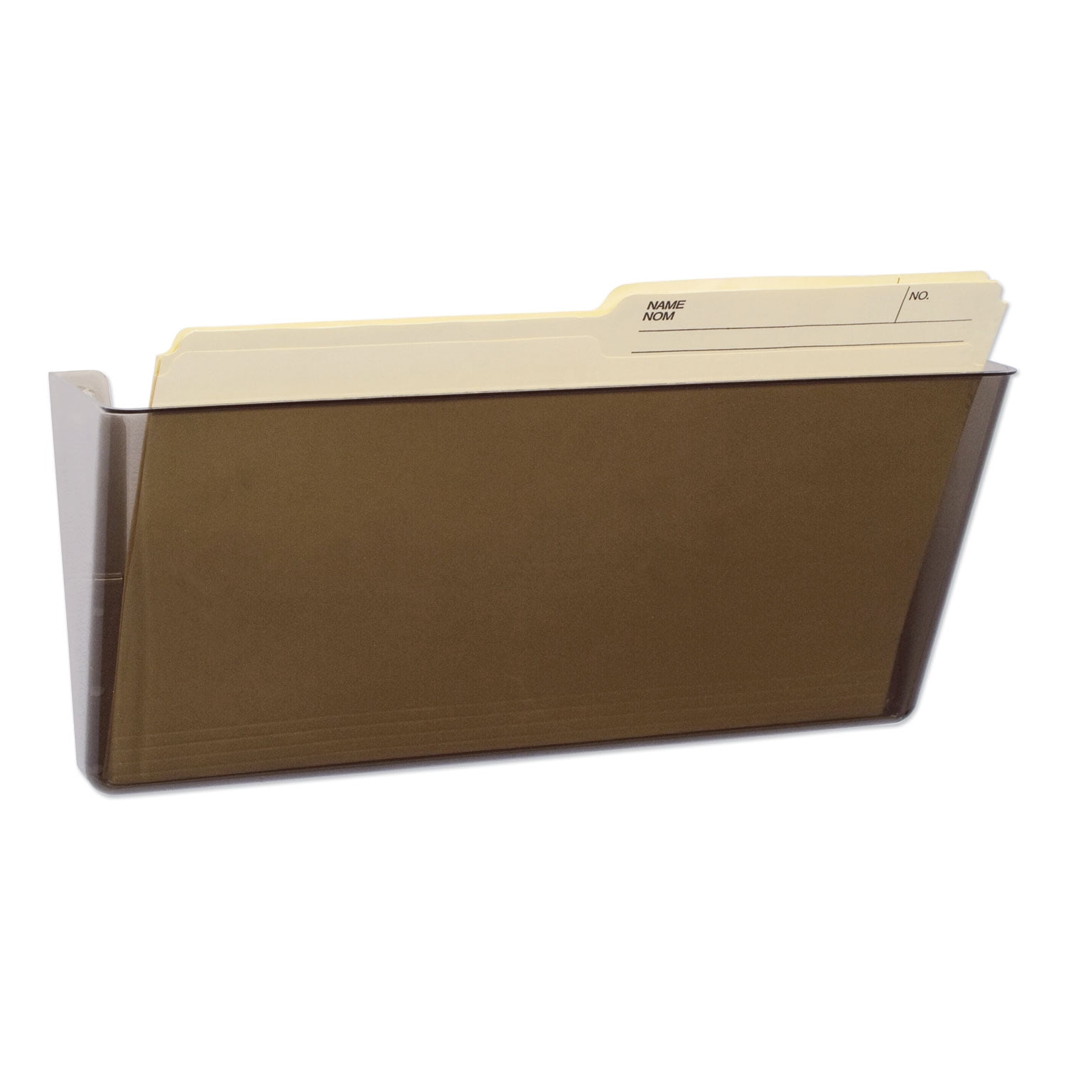 16 x 7 Single Pocket Letter/Legal TableTop King STOREX 70326U06C Unbreakable Magnetic Wall File Smoke