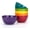 Multicolor, variant on Set of 6 Assorted Colors 6 Inch 28oz Melamine Cereal Soup Salad Bowls, Shatter-Proof Chip-Resistant BPA Free Dishwasher Safe
