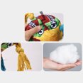 thumbnail image 2 of Pet Dogs Snuffle Ball With Interactive Bite Resistant Rope Squeak Toys Pet Accessories For Medium Large Dogs (14.5 x 10.5cm), 2 of 8