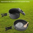thumbnail image 1 of Portable Cookware, 8Pcs/set Aluminum Alloy Portable Cookware, Travel For Outdoor, 1 of 8