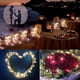 thumbnail image 2 of Guirnaldas de luces solares de 10m, 100led/5m, 50 Led, guirnalda impermeable para exteriores, lámpara de energía Solar, Navidad para jardín. Decoración, 2 of 5