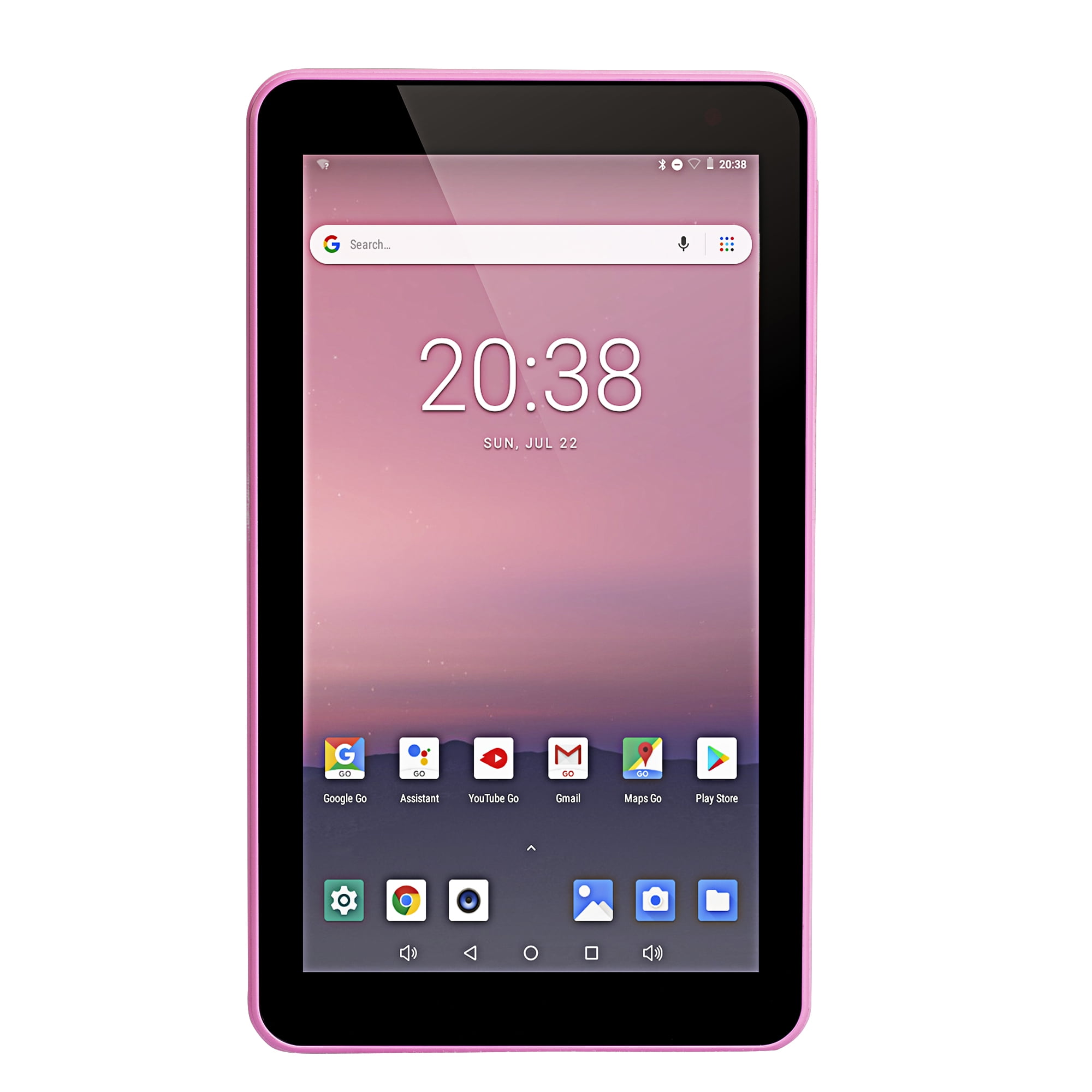 EVOO 7" Tablet, Android 8.1 Go Edition, Quad Core, 16GB Storage, Dual