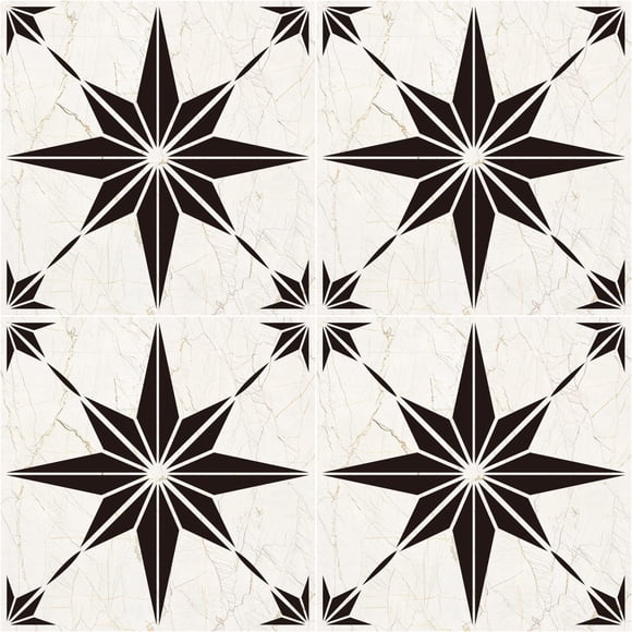 Juego de plantillas Zhuper Star para suelo, pared y azulejos de 30,5 x 30,5 cm (4 unidades)