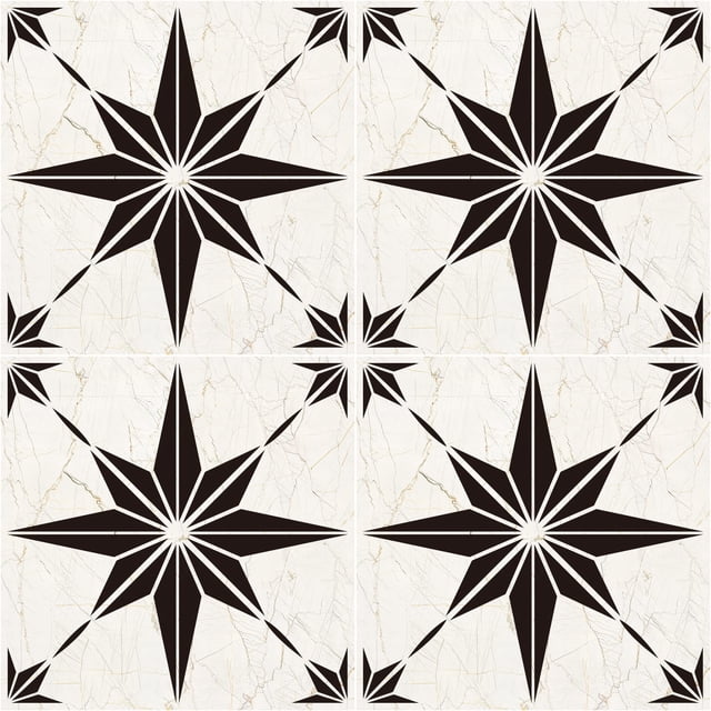 Juego de plantillas Zhuper Star para suelo, pared y azulejos de 30,5 x 30,5 cm (4 unidades)
