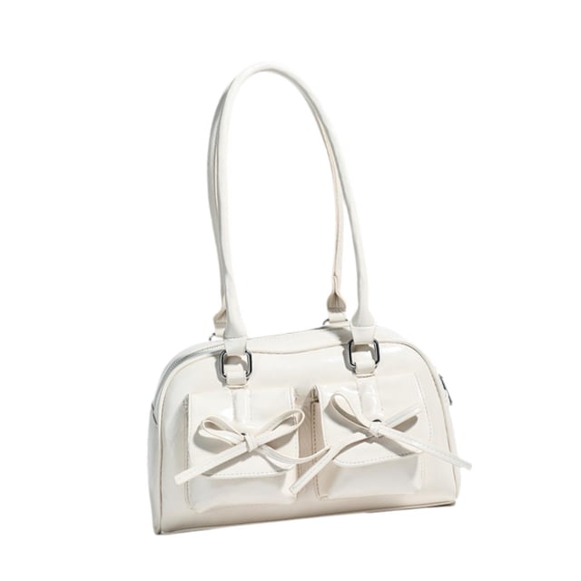 Bolso de hombro Yuyangstore Piel Sintética Tipo Hobo Beige