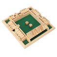thumbnail image 1 of Board Dice Game, Game Props Shut The Box Dice Game Wooden Prevent Senile Dementia  For Home For Adults, 1 of 8