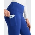thumbnail image 6 of CRZ YOGA Water-Resistant Fleece Athletic Leggings Pockets 28" Thermal Hiking Casual Workout Womens Pants, 6 of 7