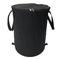 thumbnail image 2 of HOT! Camping Trash Can Foldable Portable Outdoor Garbage Bin Supplies Garden Storage Bag Black, 2 of 4