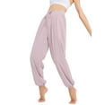 thumbnail image 3 of Pantalones de Yoga Casuales, Cómodos y de Pierna para Mujer M, 3 of 7