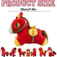 thumbnail image 4 of 7.87 Inch Kukuma Plush 2026 Year of The Horse Stuffed Animals Chinese New Year Plush Cry Horse Mascot Doll Toys Zodiac Decor for Spring Festival Lunar New Years Gifts Blessing Souvenir, 4 of 4