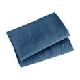 thumbnail image 6 of (4 pack) Mainstays Washed Ultra Soft Microfiber Pillowcase Set, Standard/Queen, Washed Indigo, 2 Piece, 6 of 9