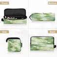 thumbnail image 3 of Hair Tools Storage with Heat Resistant Mat- Green Flower Pattern Printed Curling Iron Travel Bag/Flat Iron Case for Women, 3 of 8