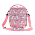 thumbnail image 4 of Unique Bargains 1 Pc Portable Lunch Bag with Shoulder Strap Pink, 4 of 5