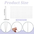 1 Set 50Pcs Iron Pins for Beadable Pen Platinum 117x2mm - Walmart.com