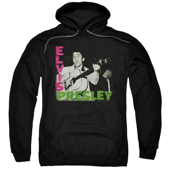 Elvis Presley Elvis Presley Album Pullover Hoodie Sweatshirt Black