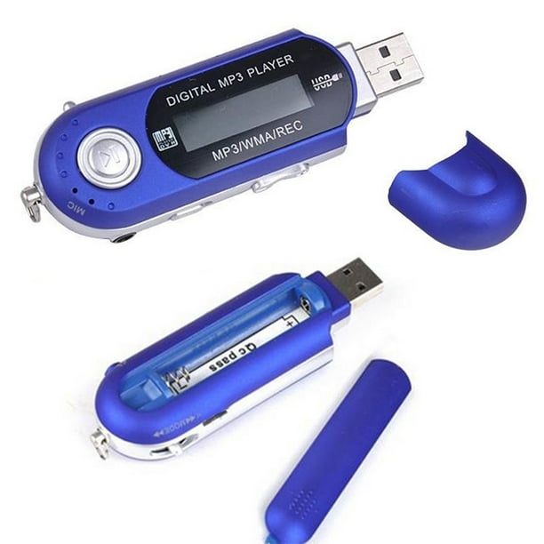 Player USB MP3 Music Player LCD Support 32GB TF Card & FM Radio - Walmart.com