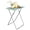 Sea Blue, variant on Folding TV Tray Table,TV Dinner Table with Sturdy MDF Top,Eating Trays for Living Room with No Assembly Required