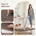 thumbnail image 6 of FEELHOME Door Mats for Inside 32"x47" Non Slip Rubber Welcome Mat for Inside Low-Profile Dirt Trapper Indoor Door Mats for Entryway Absorbent Washable Entry Rug Floor Mats Brown, 6 of 9