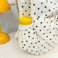 thumbnail image 4 of EDFRWWS Women Nylon Polka Dot Cute Backpack Large Capacity  Bags Multiple Pockets Daily Daypack(White), 4 of 10